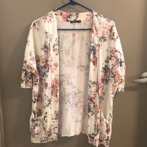 Bershka Floral Kimono